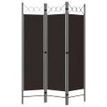 vidaXL Paraván s 3 panelmi, hnedý 120x180 cm