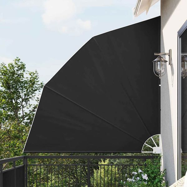 vidaXL Záclona na balkónové súkromie 210 x 210 cm Polyester