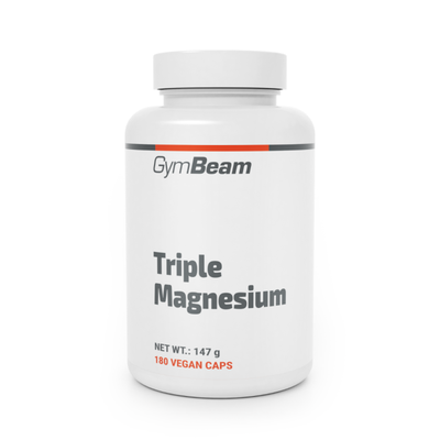 Triple Magnézium - GymBeam, 180 kaps.