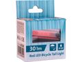 Svetlo červené na bicykel 30lm, USB nabíjanie EXTOL LIGHT