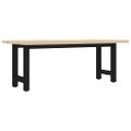 vidaXL Lavica 115x40x45 cm borovicové drevo