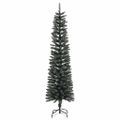 vidaXL Umelý vianočný stromček Zelená 180 cm PVC, plast a oceľ