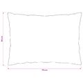 vidaXL Súprava paplónu z 90% husacieho peria FULDA 2 ks 150 x 200 cm