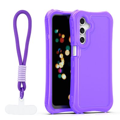 Safepop puzdro s popruhom pre Samsung Galaxy A16 4G / A16 5G fialové