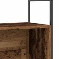 vidaXL Regál na knihy 80 x 30 x 78,5 cm Kompozitné drevo Dymová dub