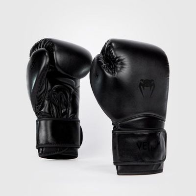 Boxerské rukavice Contender Black/Black - Venum, veľkosť 14 OZ