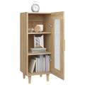vidaXL Komoda dub sonoma 34,5x34x90 cm spracované drevo