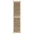 vidaXL Skříňové dvere s dverami 4 ks Prírodná 201 x 2,1 x 49,5 cm