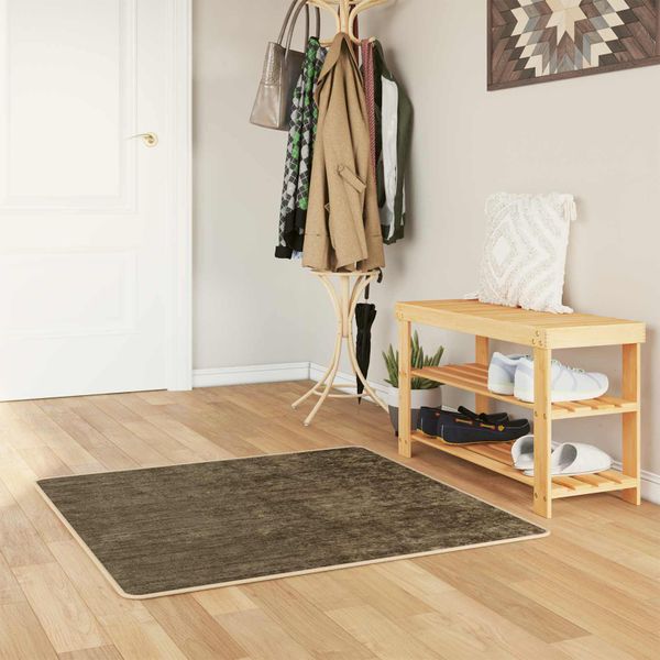 vidaXL Behúň MARSA Lesná zeleň 100 x 100 cm Polyester a PVC