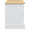 vidaXL TV skrinka CORONA 100 x 40 x 52 cm Biela