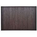 vidaXL Bambusová predložka do kúpeľne 4 ks 40x50 cm tmavohnedá