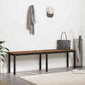 vidaXL lavička Staré drevo 160 x 35 x 45 cm Kompozitné drevo