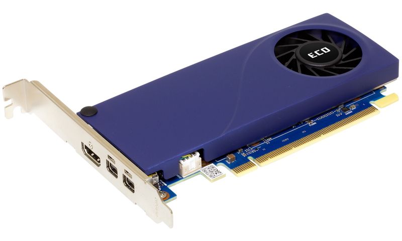 Sparkle Intel Arc A310 ECO 4GB / 4GB GDDR6 / PCI-E / 2x Mini DP / HDMI / Low Profile Grafická karta, PCI-E, 4GB GDDR6, 1× HDMI, 2× Mini DisplayPort, low profile, aktívna