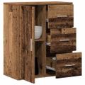 vidaXL Servírovacia skriňa Staré drevo 60 x 31 x 70 cm