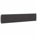 vidaXL Obrubník trávnika 30 ks 20 x 103 cm Čierna