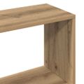 vidaXL knižnica Dub Artisan 80x24x192 cm Drevo
