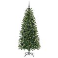 vidaXL Umelý vianočný stromček Zelená 150 cm PE a PVC