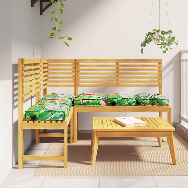 vidaXL Podložka 6 pcs Viacfarebný 40 x 40 x 8 cm Oxfordská látka