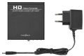 NEDIS převodník/ SCART + HDMI vstup - HDMI výstup/ Full HD/ antracit Prepínac, SCART + HDMI vstup na HDMI výstup, Full HD, cerný