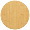 vidaXL Stolová doska Ø50x4 cm bambus