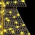 vidaXL Vianočný stromček 240 LED Teplá biela 180 cm PET