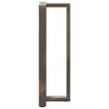vidaXL Nohy barového stola v tvare T, 2 ks, čierne, 50x35x(110-111) cm, oceľové