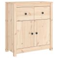 vidaXL Komoda 70x35x80 cm borovicový masív