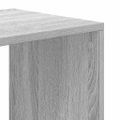 vidaXL Knižnica sivý dub sonoma 66x31x112 cm spracované drevo