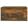 vidaXL Nástenné nočné stolíky 2 ks dymový dub 50x36x25 cm