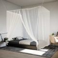 vidaXL Závesná Moskytiéra 156 sieťka biela 220x100x150 cm