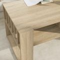 vidaXL Konferenčný stolík Sonoma dub 92 x 49,5 x 45 cm