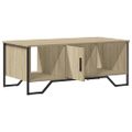 vidaXL Konferenčný stolík dub sonoma 100x51x40 cm kompozitné drevo