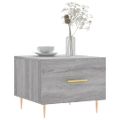 vidaXL Konferenčné stolíky 2ks sivé sonoma 50x50x40cm kompozitné drevo