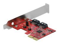 Radič úložiska (RAID) - 2 Kanál - SATA 6Gb/s - nízky profil - RAID 1 - PCIe 2.0 x1