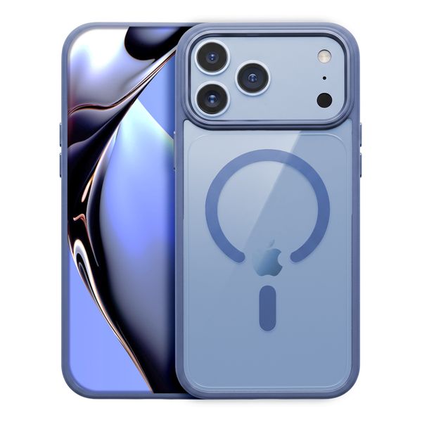 Color Clear Mag obal pre iPhone 17 Pro 6,3" / 18 Pro 6,3'' nebeská modrá