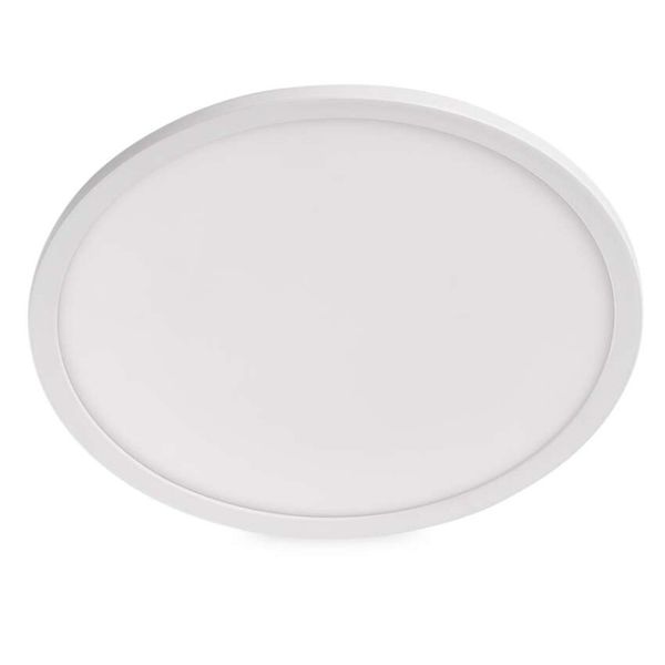 LED prisadené svietidlo FLORI okrúhle, biele, 22W, neutrálna biela