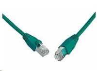 Solarix - patch kabel CAT6 SFTP PVC 1m zelený