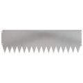 vidaXL Obrubník trávnika 10 ks 103 x 30 cm Oceľ Strieborná