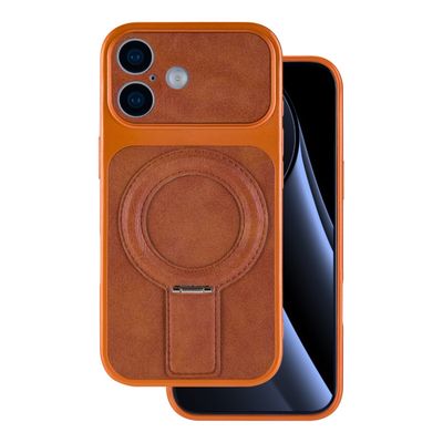 Luxgrip Mag puzdro pre iPhone 16 6,1" oranžové