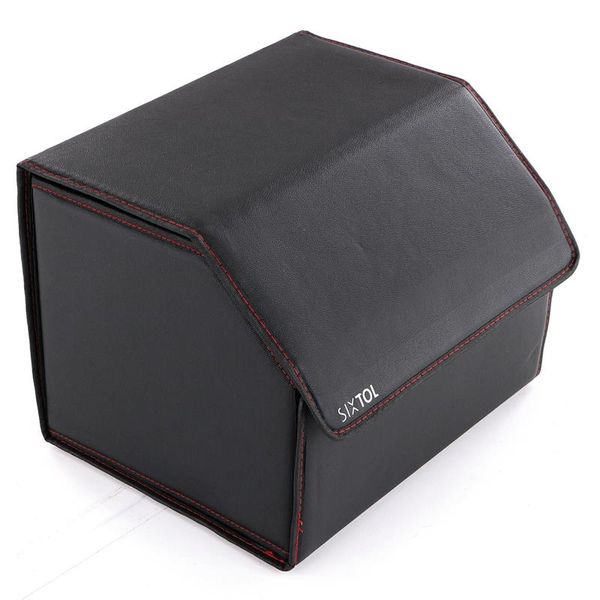 Organizér do kufru auta CAR COMPACT LEATHER M, 1 priehradka, skladateľný, s víkom SIXTOL