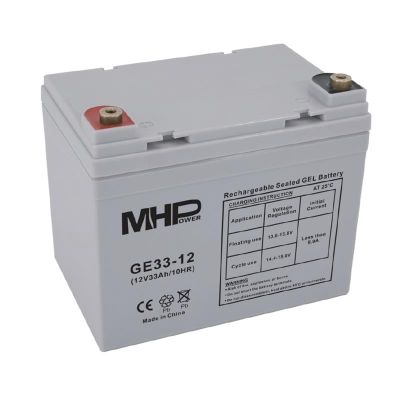 Baterie olovená 12V / 33 Ah MHPower GE33-12 GEL