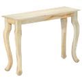 vidaXL Konzolový stolík 110x35x77 cm masívne mangové drevo