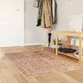 vidaXL Behúň MARSA Žltá 100 x 200 cm Polyester a PVC