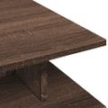 vidaXL Konferenčný stolík hnedý dub 102x55x35 cm kompozitné drevo