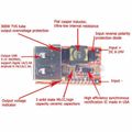 Napájací modul, step-down menič 5 V/3 A, 1 x USB