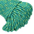 vidaXL Lodné lano zelené 4 mm 250 m polypropylén