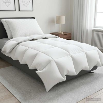 vidaXL Súprava paplónu z 90% husacieho peria FULDA 3 ks 135 x 220 cm