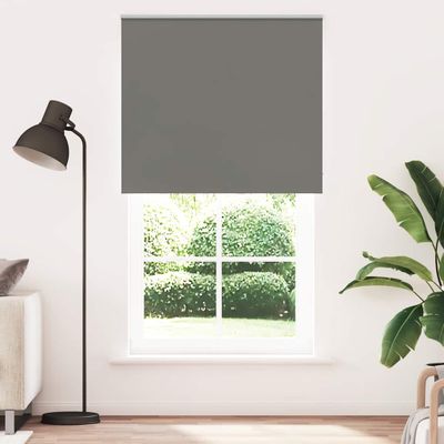 vidaXL Roleta Zatemnenie sivá 120x230 cm Šírka látky 116,6 cm