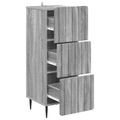 vidaXL Zásuvkový kabinet 33 x 34,5 x 92 cm Kompozitné drevo