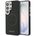 Puzdro Guess Perforated Logo MagSafe pre Samsung Galaxy S26 Ultra čierne